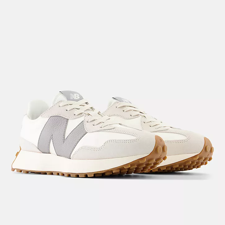 13代購 New Balance NB 327 白灰 男鞋 女鞋 休閒鞋 復古慢跑鞋 IU 大N U327LT-D-細節圖2