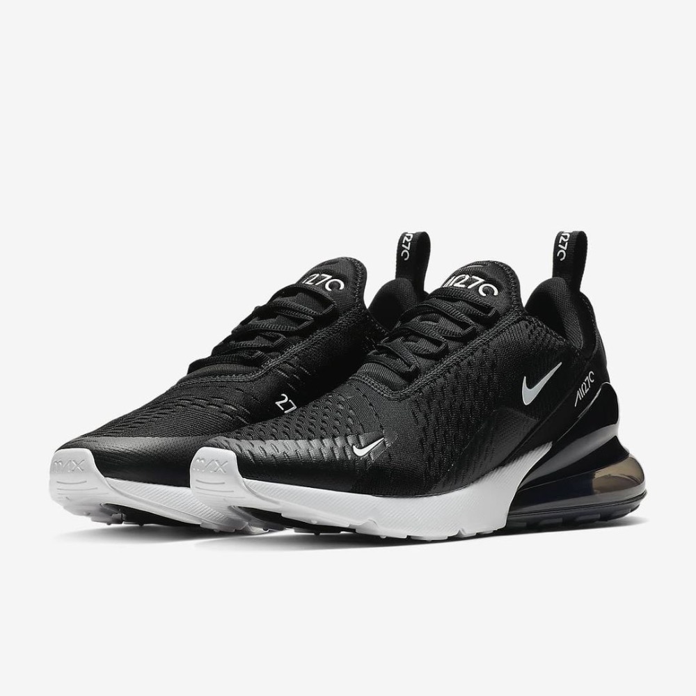 13代購 W Nike Air Max 270 黑白 女鞋 休閒鞋 復古球鞋 AH6789-001-細節圖2