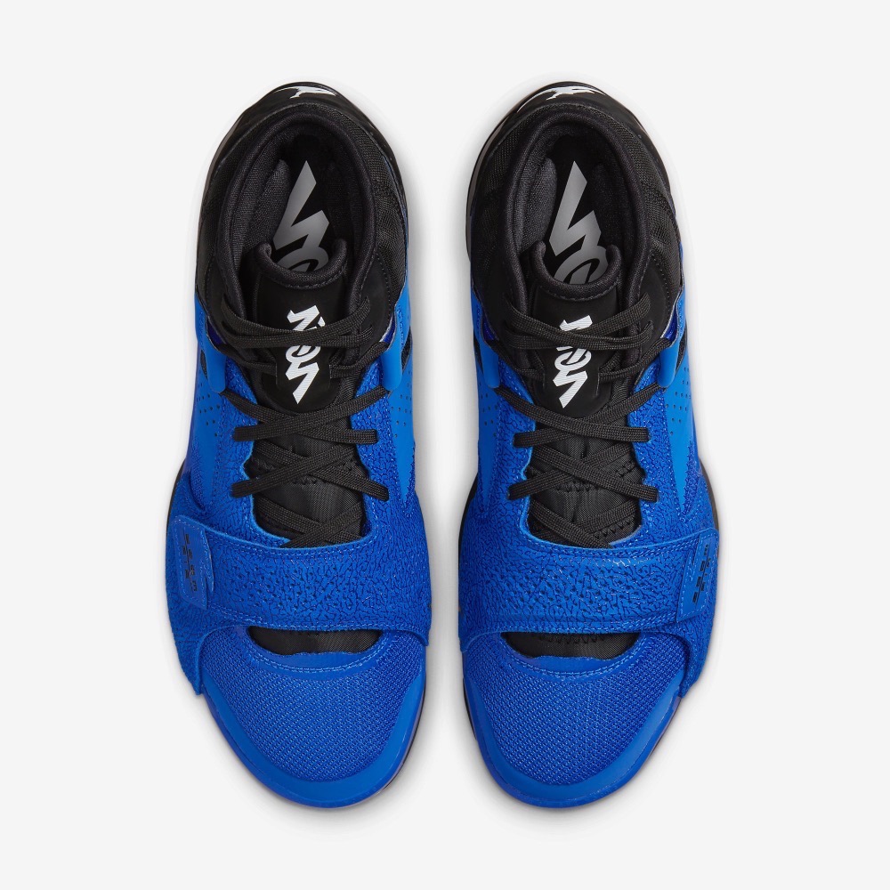 13代購 Nike Jordan Zion 2 PF 藍黑 男鞋 籃球鞋 喬丹 錫安 XDR DO9072-410-細節圖5