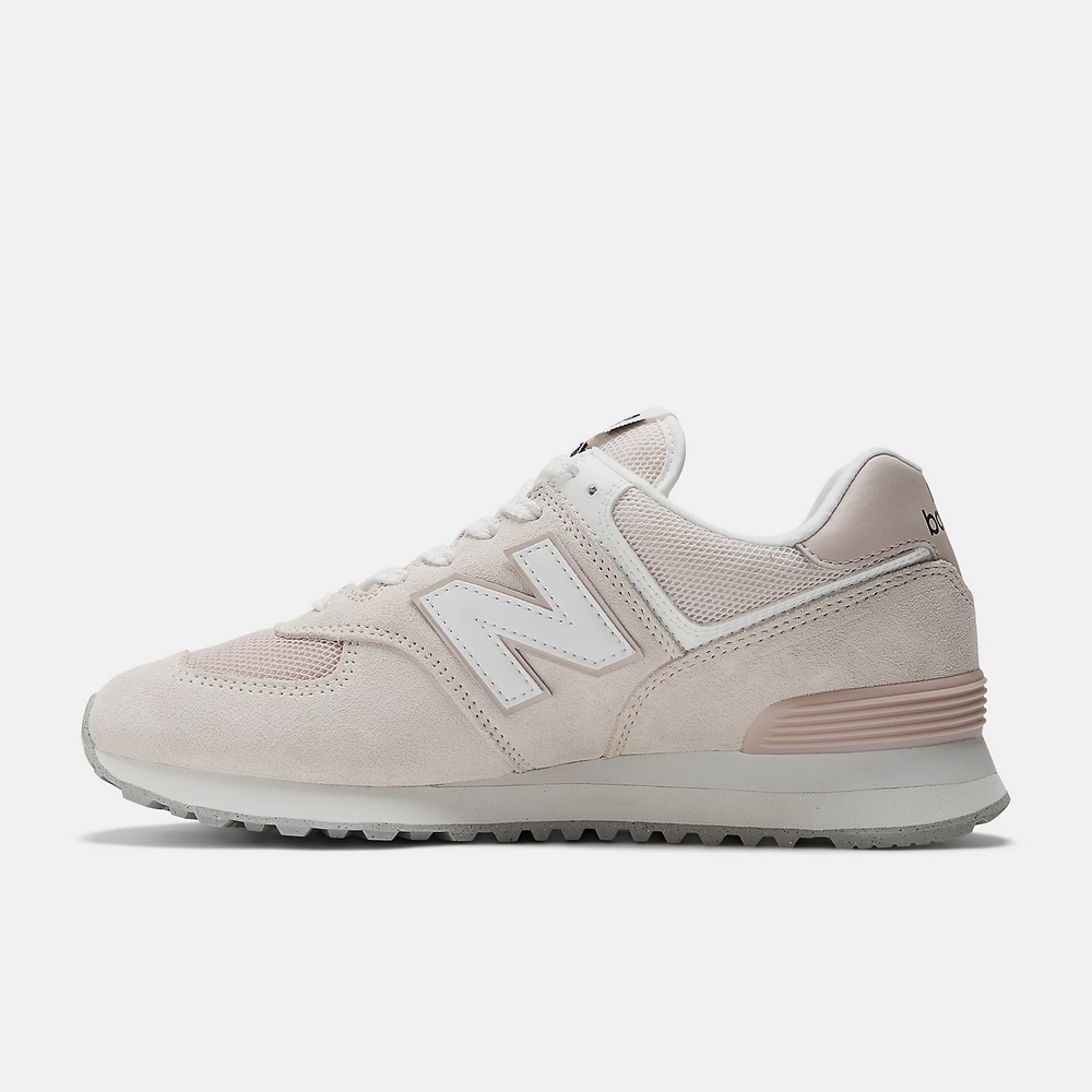 13代購 New Balance NB 574 粉白灰 女鞋 休閒鞋 復古慢跑鞋 基本款 U574FPP-D-細節圖3