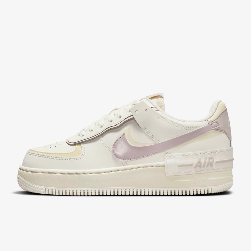 13代購 W Nike AF1 Shadow 女鞋 米白紫 休閒鞋 Air Force 1 DZ1847-104