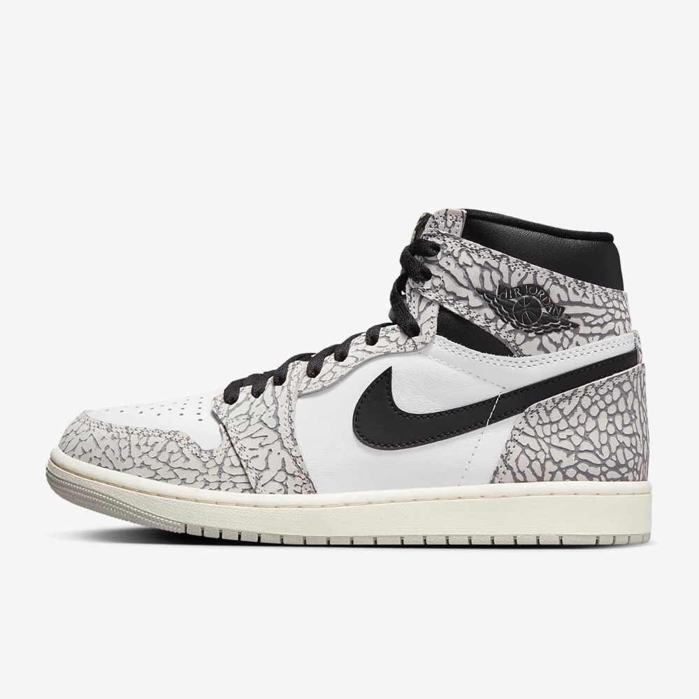 13代購Nike Air Jordan 1 Retro High OG 白灰黑男鞋休閒鞋DZ5485-052