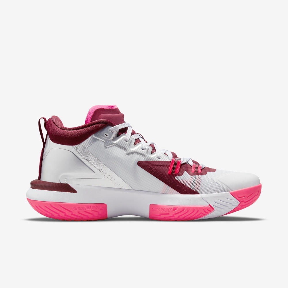 13代購 Nike Jordan Zion 1 PF 白紅銀 男鞋 籃球鞋 Williamson DA3129-100-細節圖3