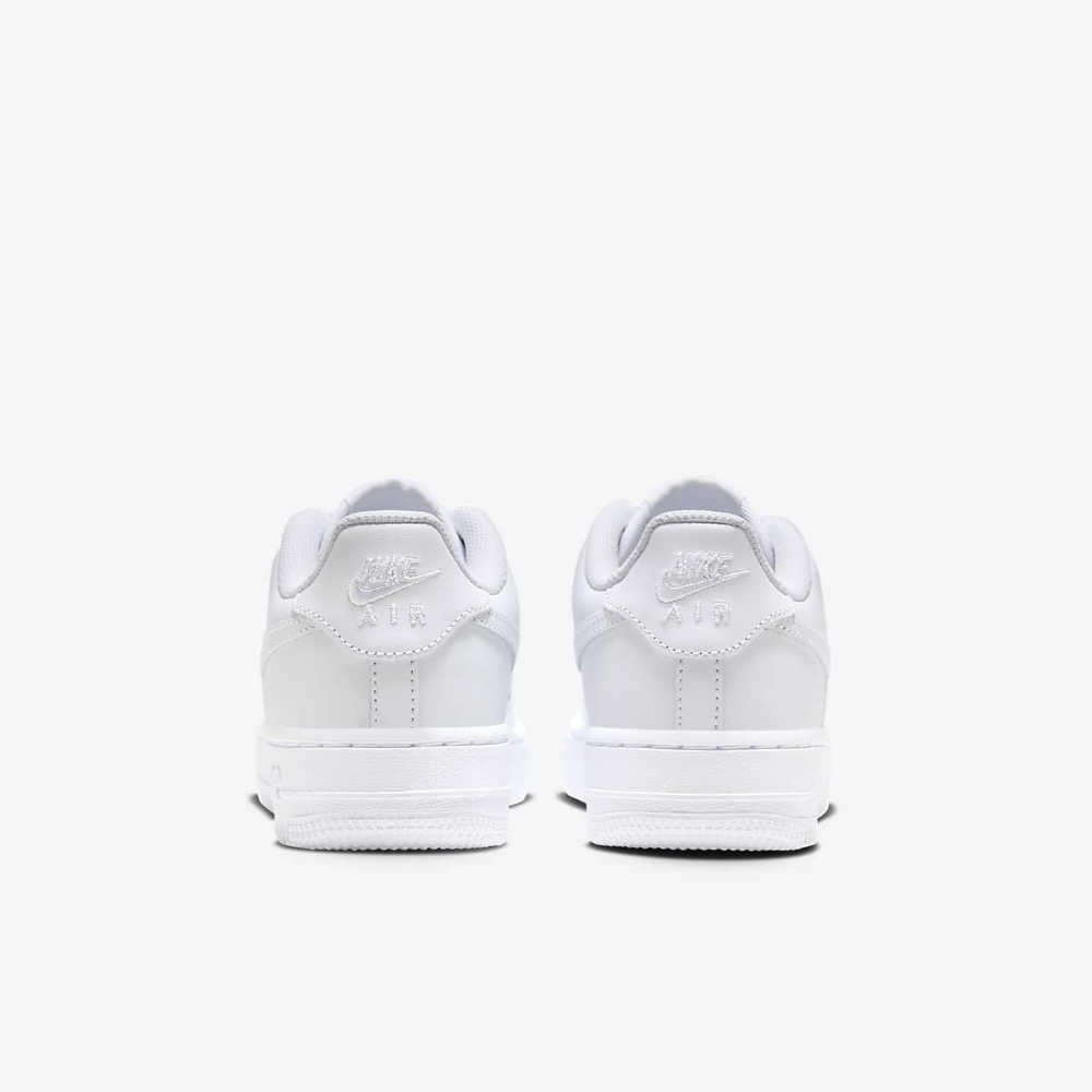 13代購 Nike Air Force 1 LE GS 白色 大童鞋 女鞋 休閒鞋 復古球鞋 DH2920-111-細節圖6