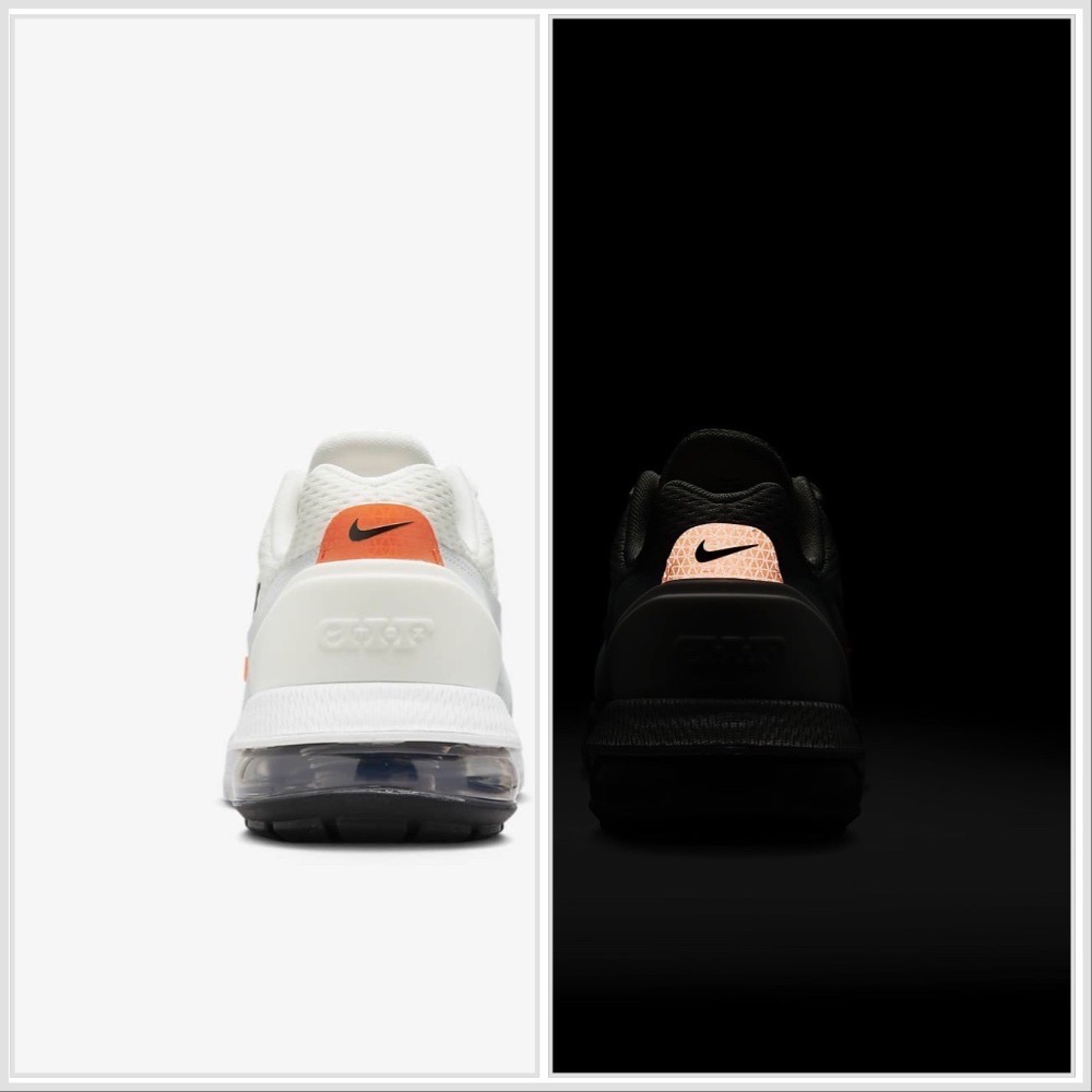 13代購 Nike Air Max Pulse 白灰黑橘 男鞋 休閒鞋 復古慢跑鞋 氣墊鞋 反光 DR0453-100-細節圖6