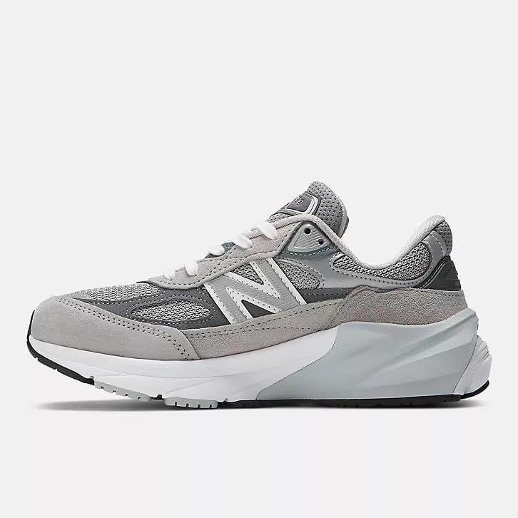 13代購 New Balance NB 990 V6 Made In US 美製 灰白 女鞋 休閒鞋 W990GL6-細節圖3