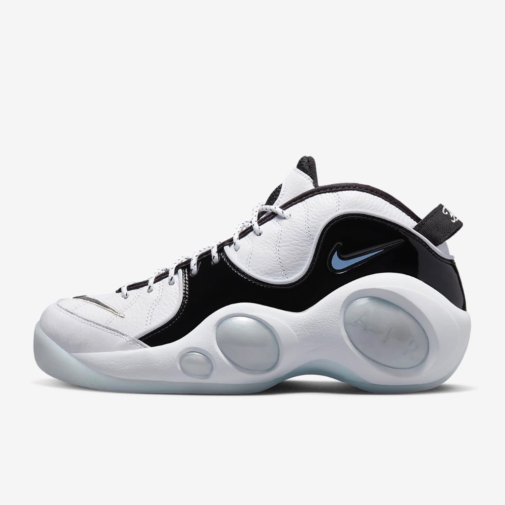 代購 Nike Air Zoom Flight 95 白黑灰 男鞋 復古球鞋 蟲眼 車輪 DV0820-100