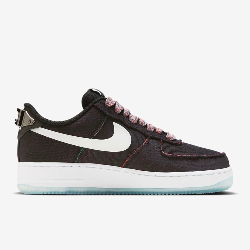 13代購 Nike Air Force 1 07 PRM 2 黑白 男鞋 女鞋 休閒鞋 復古球鞋 FN8883-011-細節圖3