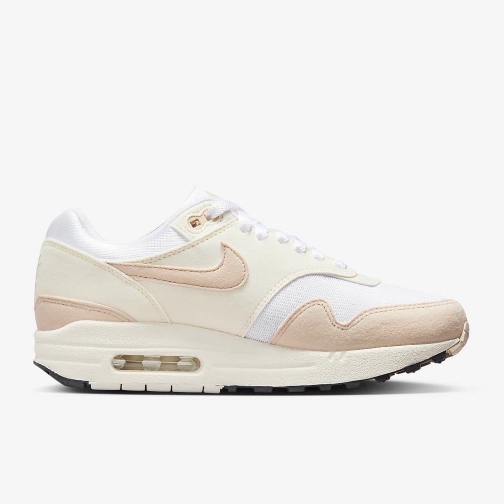 13代購 W Nike Air Max 1 白奶茶 女鞋 休閒鞋 復古球鞋 AM1 DZ2628-101-細節圖3