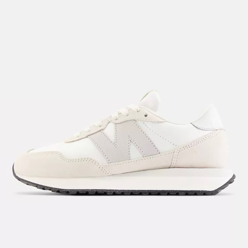 13代購 New Balance NB 237 白灰 女鞋 休閒鞋 復古球鞋 IU 李知恩 WS237SW-B