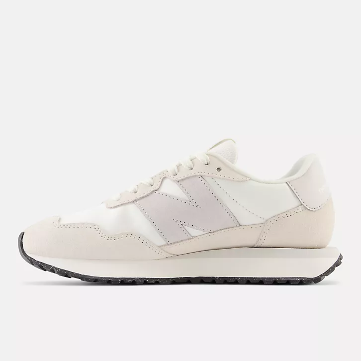 13代購 New Balance NB 237 白灰 女鞋 休閒鞋 復古球鞋 IU 李知恩 WS237SW-B-細節圖3