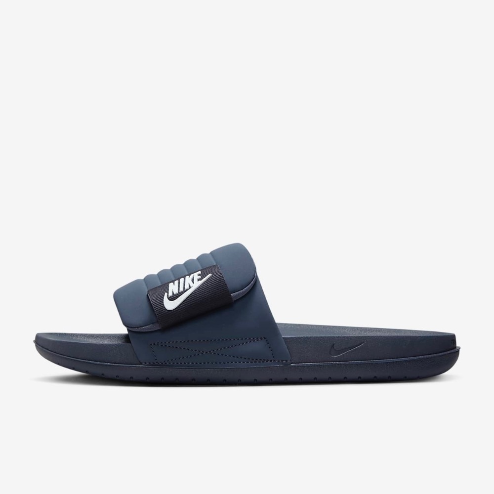 13代購 Nike Offcourt Adjust Slide 藍色 男鞋 女鞋 拖鞋 魔鬼氈 DQ9624-400-細節圖3