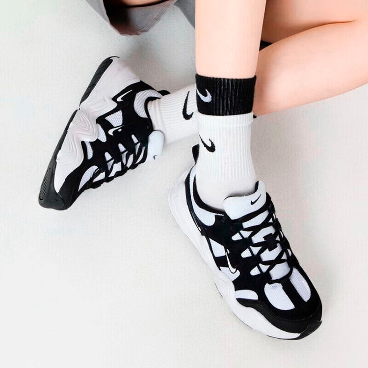 13代購 W Nike Tech Hera 白黑 女鞋 休閒鞋 復古球鞋 DR9761-101-細節圖9