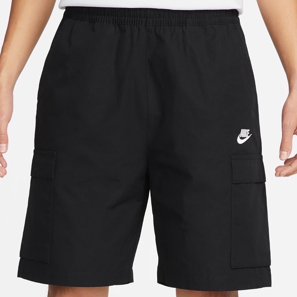 13代購 Nike Club Cargo Short 黑色 男裝 中性 短褲 休閒短褲 工作褲 FB1247-010-細節圖2