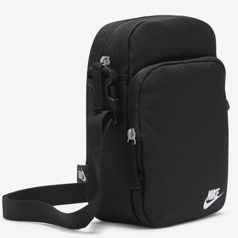13代購 Nike Heritage Crossbody Bag 黑色 斜背包 隨身包 小包 DH7161-010-細節圖2