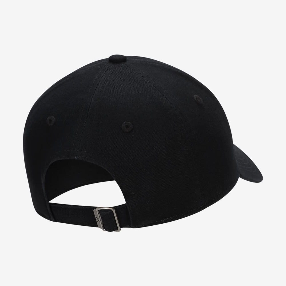 13代購 Nike Club Futura Wash Cap 黑色 帽子 棒球帽 鴨舌帽 可調 FB5368-011-細節圖2