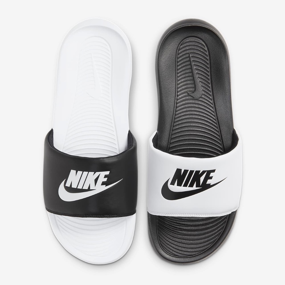 13代購 Nike Victori One Slide Mix 白黑 男鞋 女鞋 拖鞋 DD0234-100-細節圖5