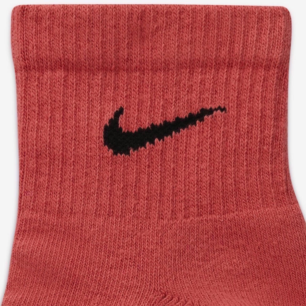 13代購 Nike Everyday Plus Cushioned Sock 紅褐米 襪子 短襪 SX6890-992-細節圖4