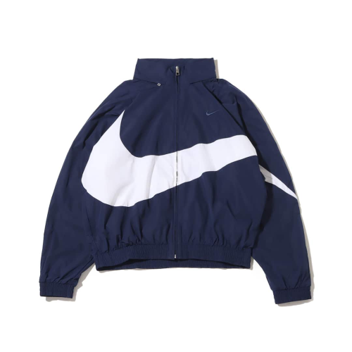 13代購 Nike Swoosh WVN JKT 藍白 男裝 外套 風衣外套 連帽外套 FB7878-410