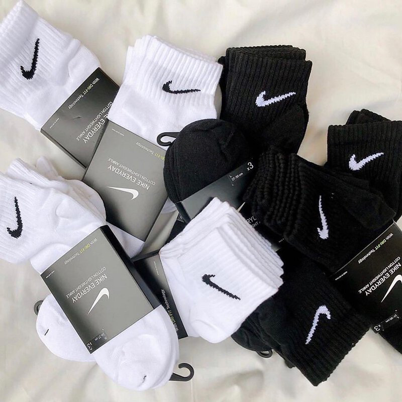 13代購 Nike Everyday Lightweight Sock 黑色 襪子 過踝 三雙 SX7677-010-細節圖4