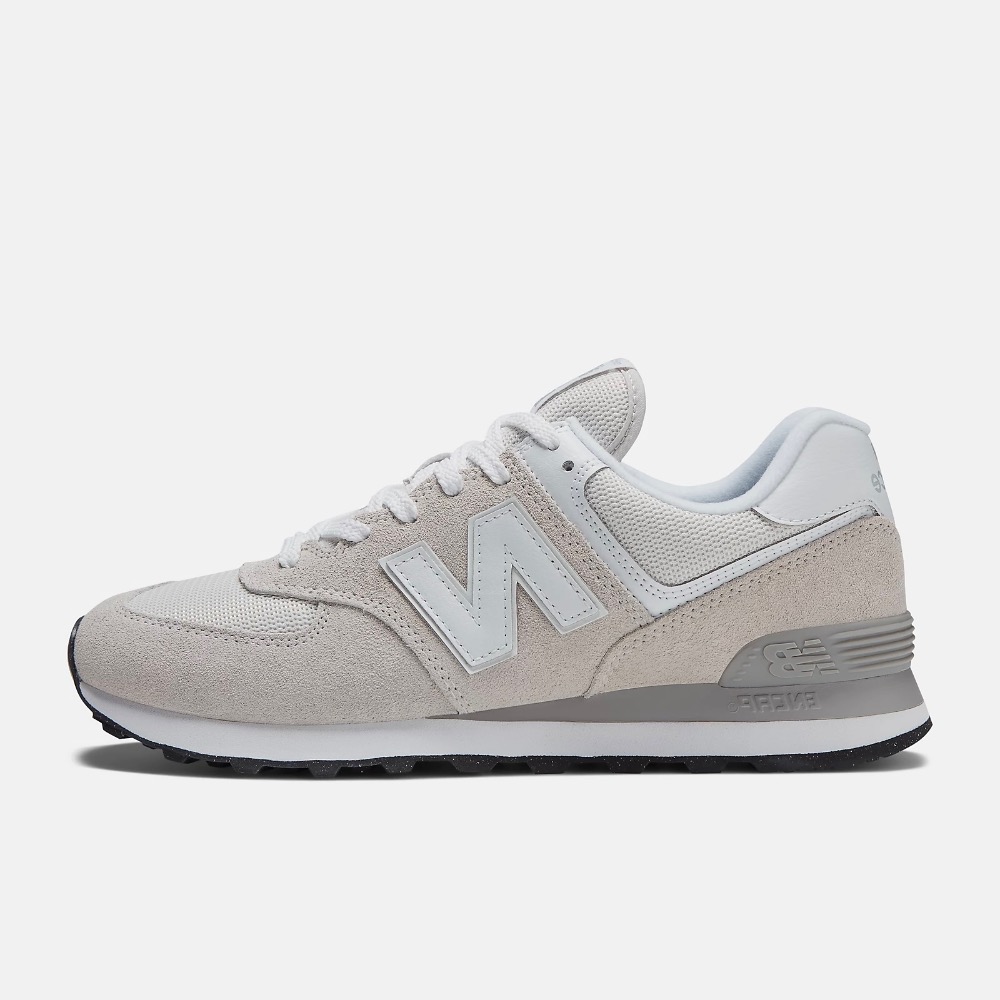 13代購New Balance NB 574 淺灰白男鞋女鞋休閒鞋復古慢跑鞋IU ML574EVW