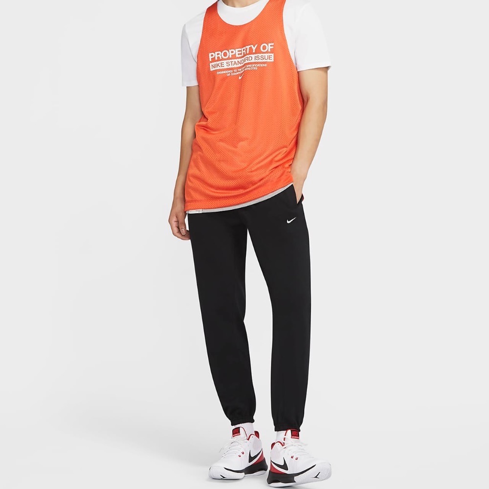 13代購 Nike Standard Issue Pants 黑色 男裝 長褲 棉褲 縮口褲 CK6366-010-細節圖6