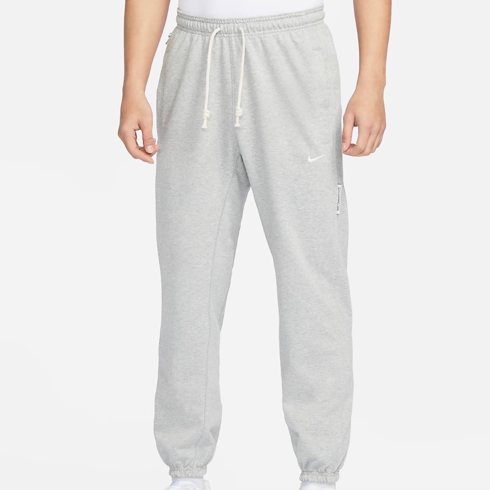 13代購 Nike Standard Issue Pants 灰色 男裝 長褲 棉褲 縮口褲 CK6366-063-細節圖2