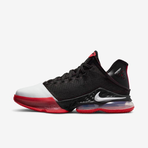 13代購 Nike LeBron XIX Low EP 黑白紅 男鞋 籃球鞋 XDR James DH1271-001