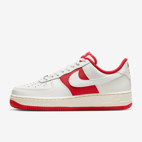 13代購 Nike Air Force 1 07 白紅 男鞋 休閒鞋 復古球鞋 氣墊 AF1 FN7439-133