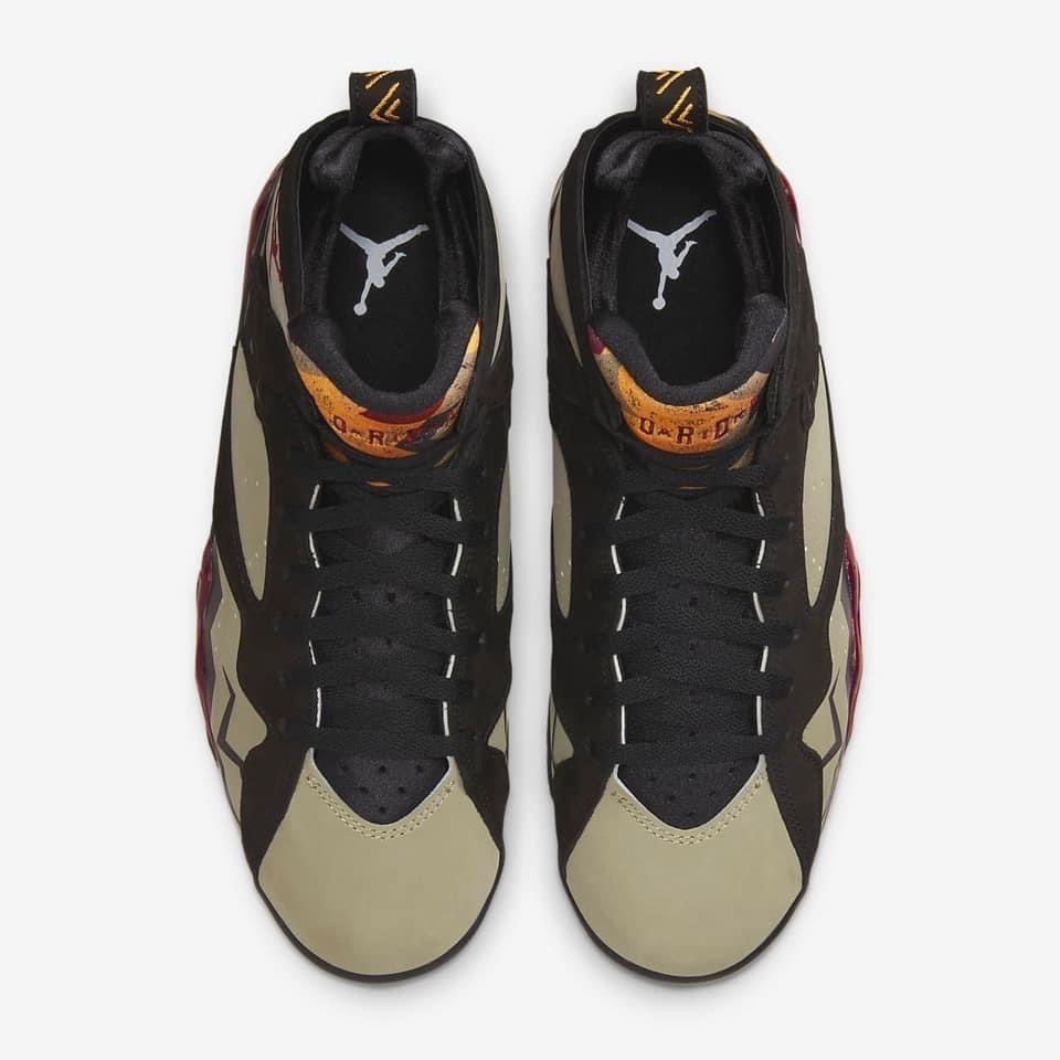 13代購Nike Air Jordan 7 Retro SE 黑欖綠男鞋休閒鞋喬丹DN9782-001