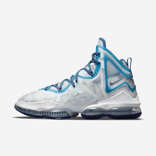 13代購 Nike LeBron XIX EP 白藍 男鞋 籃球鞋 James LBJ 氣墊 DC9342-100