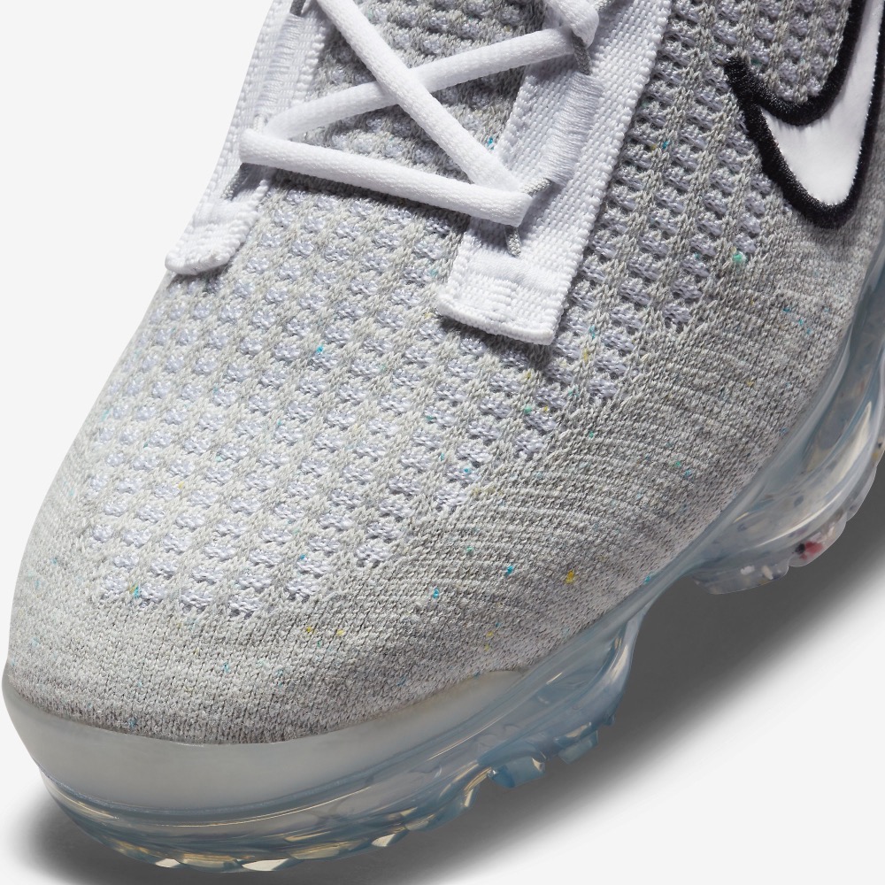 13代購 Nike Air VaporMax 2021 FK 灰白黑 男鞋 休閒鞋 編織 全氣墊 DH4084-100-細節圖7