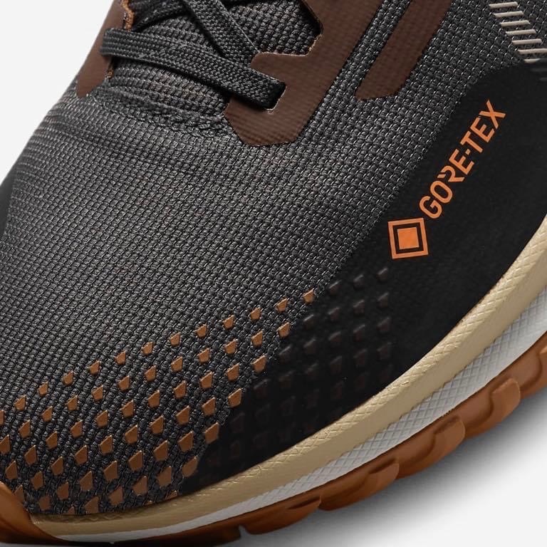 13代購 Nike Pegasus Trail 4 GTX 卡其白 男鞋 慢跑鞋 越野鞋 防水鞋 FD5841-001-細節圖7