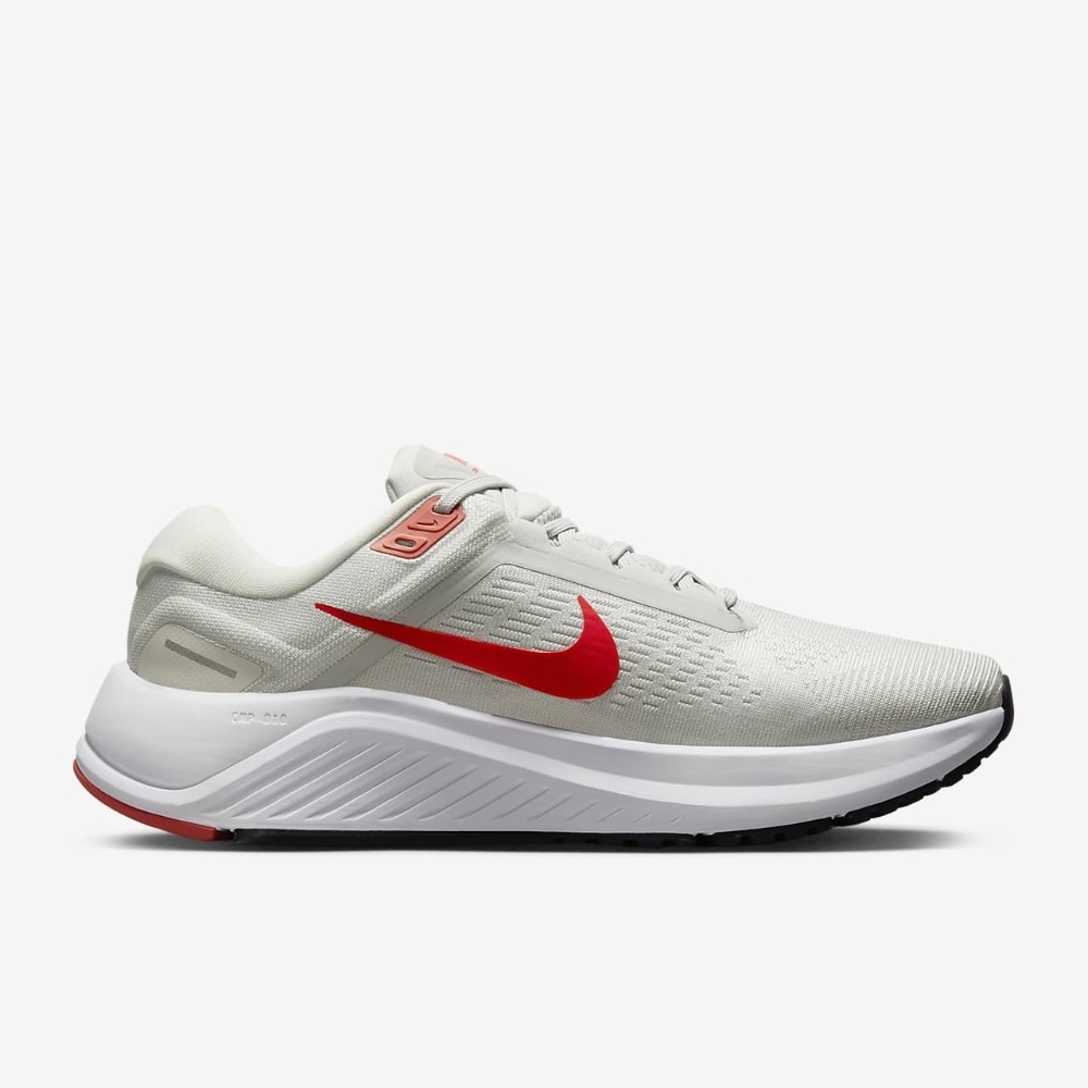 13代購 Nike Air Zoom Structure 24 灰白紅 男鞋 慢跑鞋 訓練鞋 氣墊 DA8535-010-細節圖3