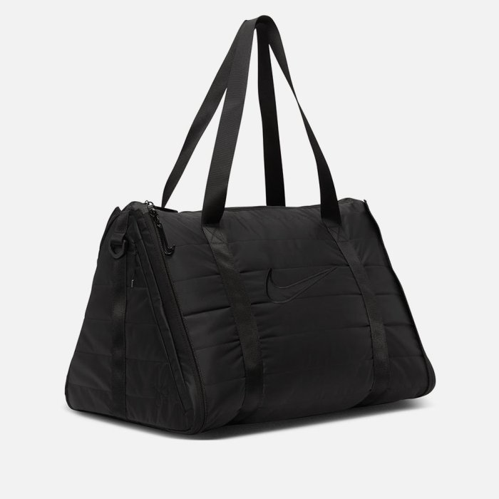 13代購 Nike Stash Duff SWDC 2 Bag 黑色 托特包 旅行袋 可收納 DV9255-010-細節圖3