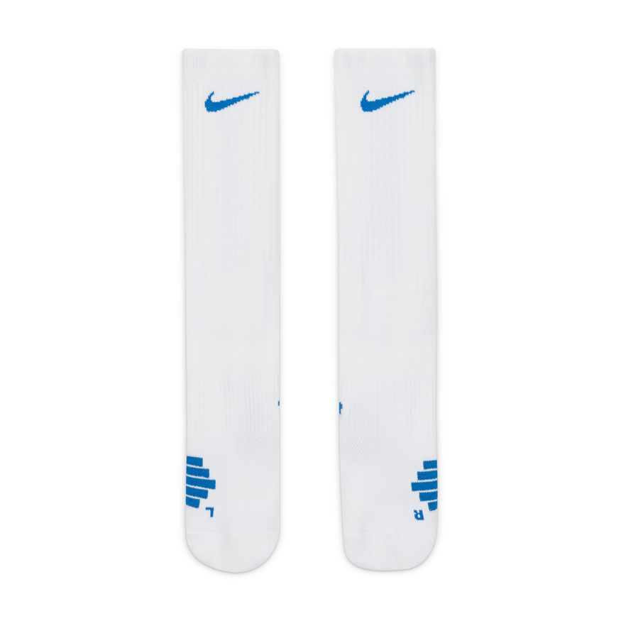 13代購 Nike Elite Crew Socks 白藍 籃球襪 高筒 小腿肚 SX7622-111-細節圖2