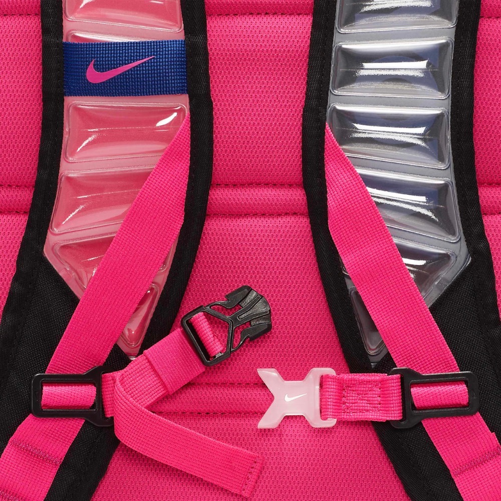 13代購 Nike Hoops Elite Backpack 黑桃紅 後背包 氣墊背帶 大容量 DX9786-011-細節圖6