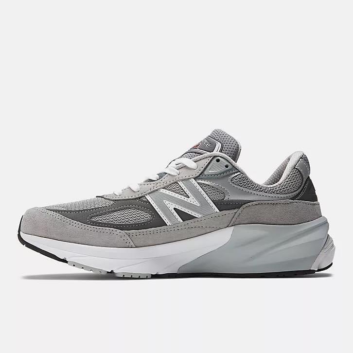 13代購 New Balance NB 990 V6 Made In US 美製 灰白 男鞋 休閒鞋 M990GL6-細節圖3