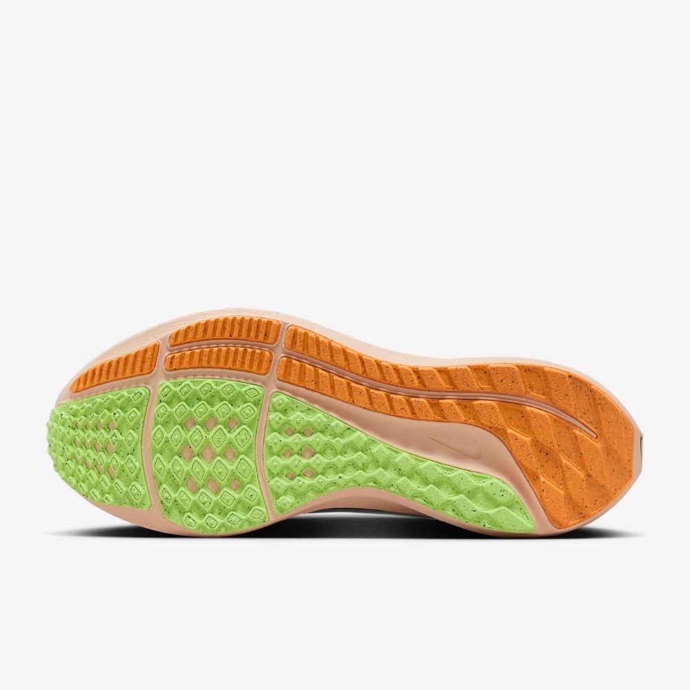 13代購 W Nike Air Zoom Pegasus 40 灰橘綠 女鞋 慢跑鞋 飛馬 反光 DV3854-006-細節圖4