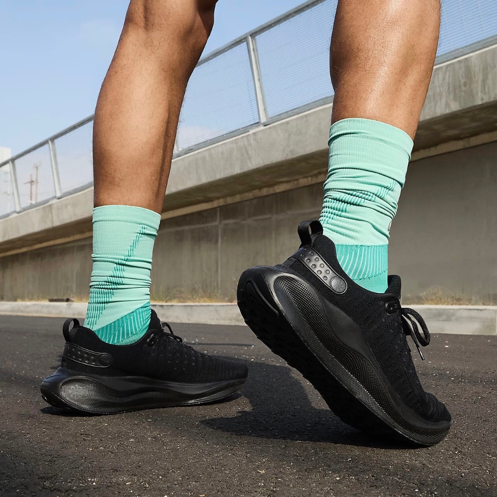 13代購 Nike ReactX Infinity Run 4 全黑 男鞋 慢跑鞋 訓練鞋 休閒鞋 DR2665-004-細節圖11