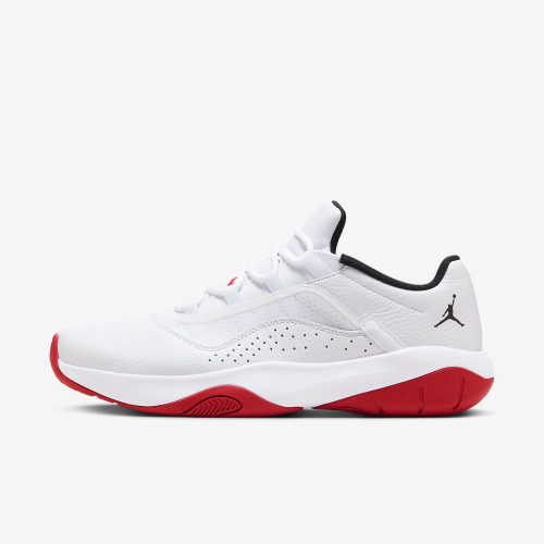 13代購 Nike Air Jordan 11 CMFT Low 白紅黑 男鞋 休閒鞋 復古球鞋 CW0784-161