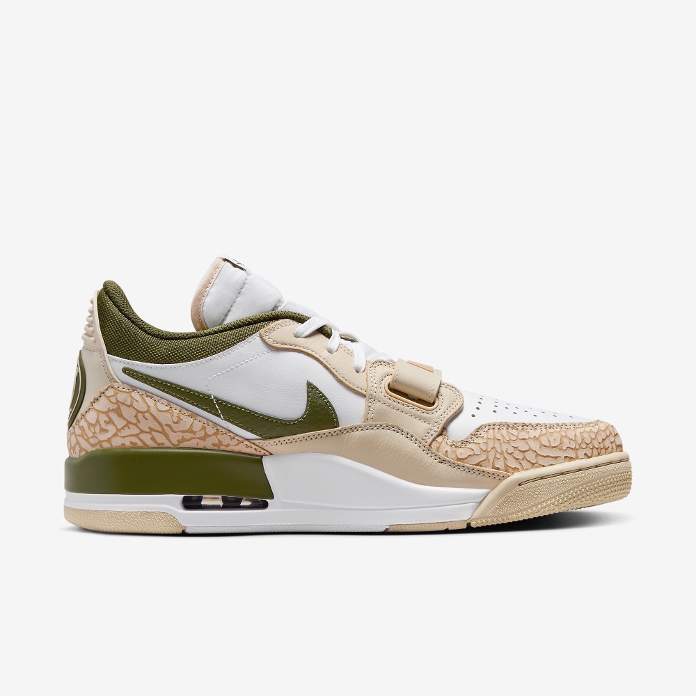 13代購 Nike Air Jordan Legacy 312 Low 白褐綠 男鞋 休閒鞋 FZ4358-100-細節圖3