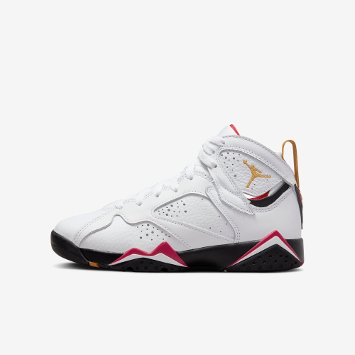 13代購 Nike Air Jordan 7 Retro GS 白黑紅 大童鞋 女鞋 休閒鞋 喬丹 DQ6040-106