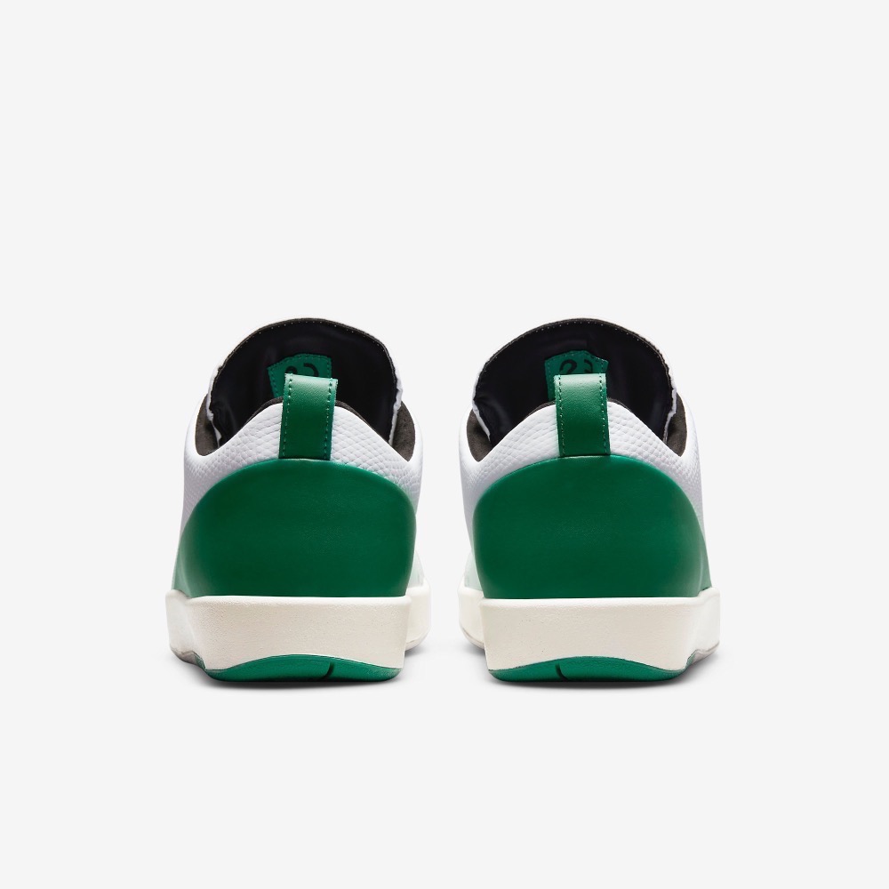 13代購 W Nike Air Jordan 2 Retro Low SE 白綠灰 女鞋 休閒鞋 DQ0560-160-細節圖6
