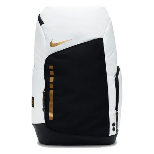 13代購 Nike Hoops Elite Backpack 白黑金 背包 後背包 DX9786-100
