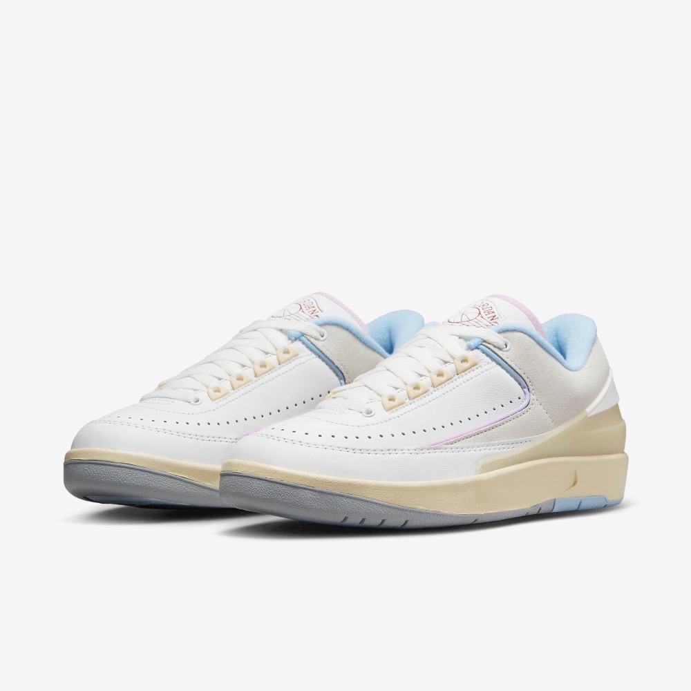 13代購 W Nike Air Jordan 2 Retro Low 白灰藍紫 女鞋 男鞋 休閒鞋 DX4401-146-細節圖2