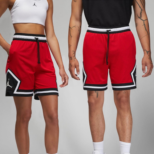 13代購 Nike Jordan Dri-FIT Shorts 紅色 短褲 籃球短褲 DX1488-687