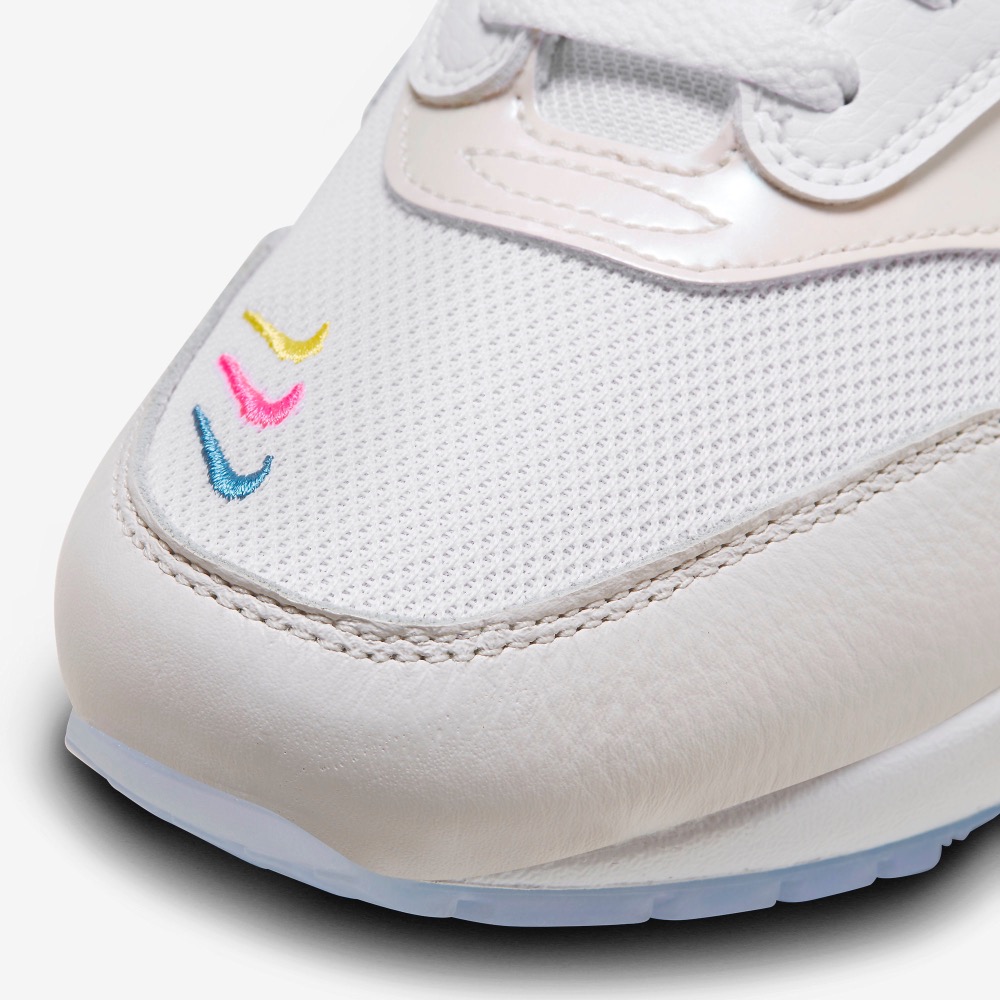 13代購 Nike Air Max 1 白色 多色 男鞋 休閒鞋 復古球鞋 AM1 氣墊 FN0608-101-細節圖7