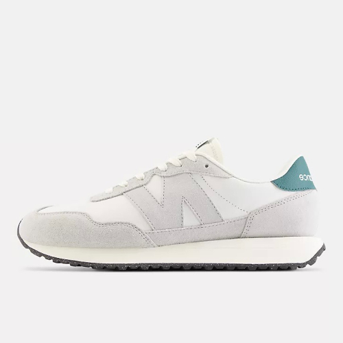 13代購 New Balance NB 237 灰白綠 男鞋 女鞋 休閒鞋 復古球鞋 IU 李知恩 MS237ST-D