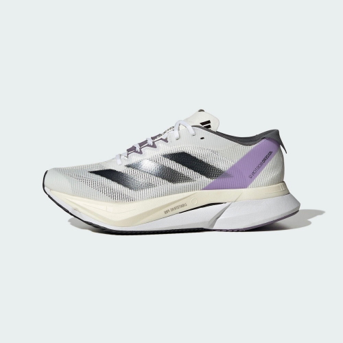 13代購 Adidas Adizero Boston 12 白黑紫 女鞋 慢跑鞋 訓練鞋 休閒鞋 ID6900